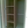 AFTER: Above stairs custom cupboard installation interior