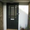 AFTER: Front door, painted, finished and fitted